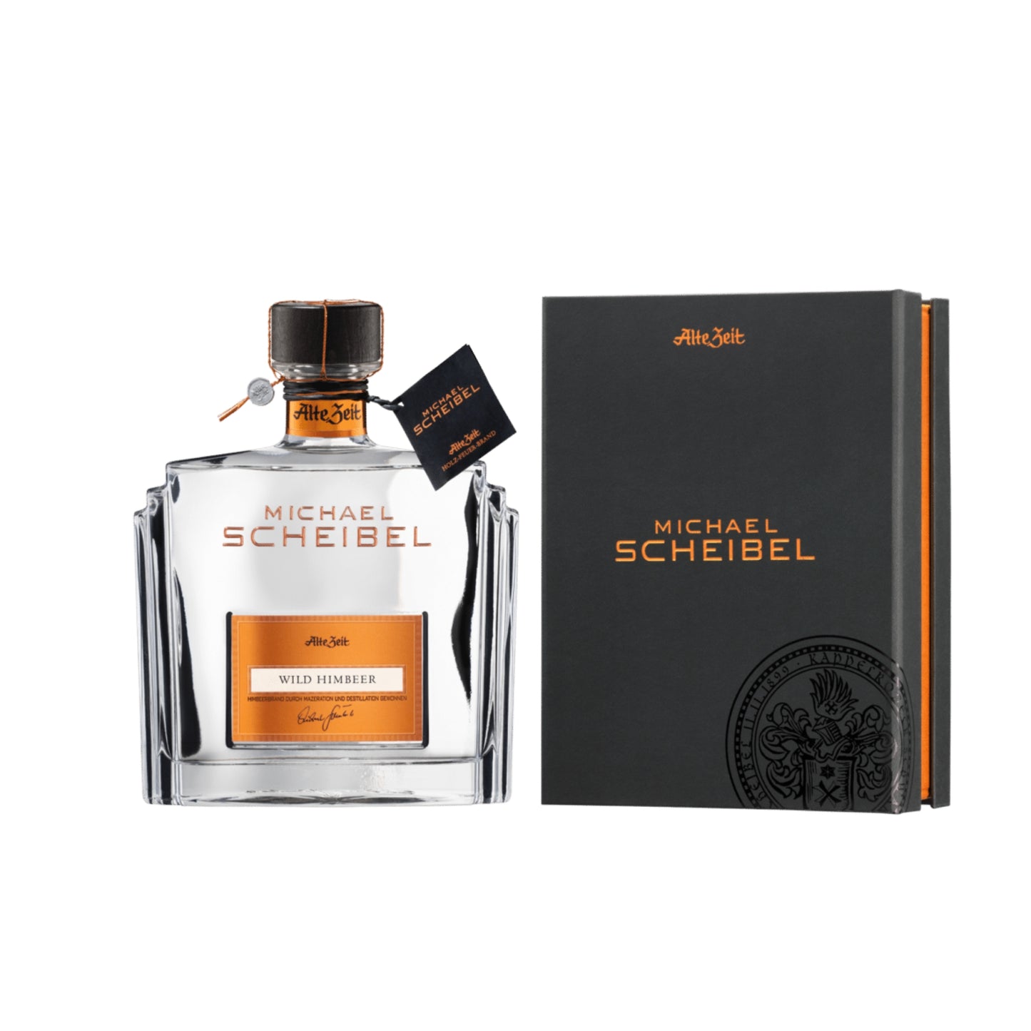 Scheibel Alte Zeit Wild Himbeerbrand 0,7L 41% vol. + Geschenkbox
