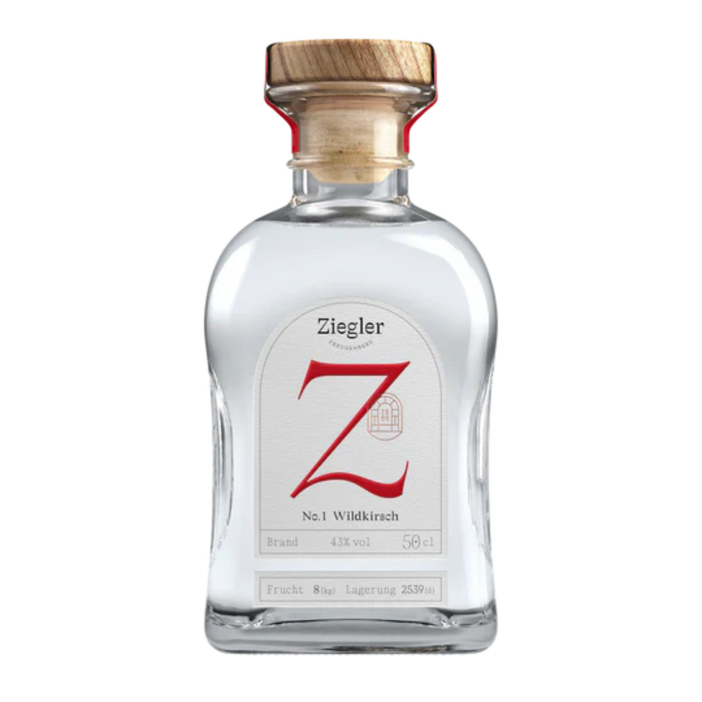 Ziegler No. 1 Wildkirsch Obstbrand 43% 0,5l