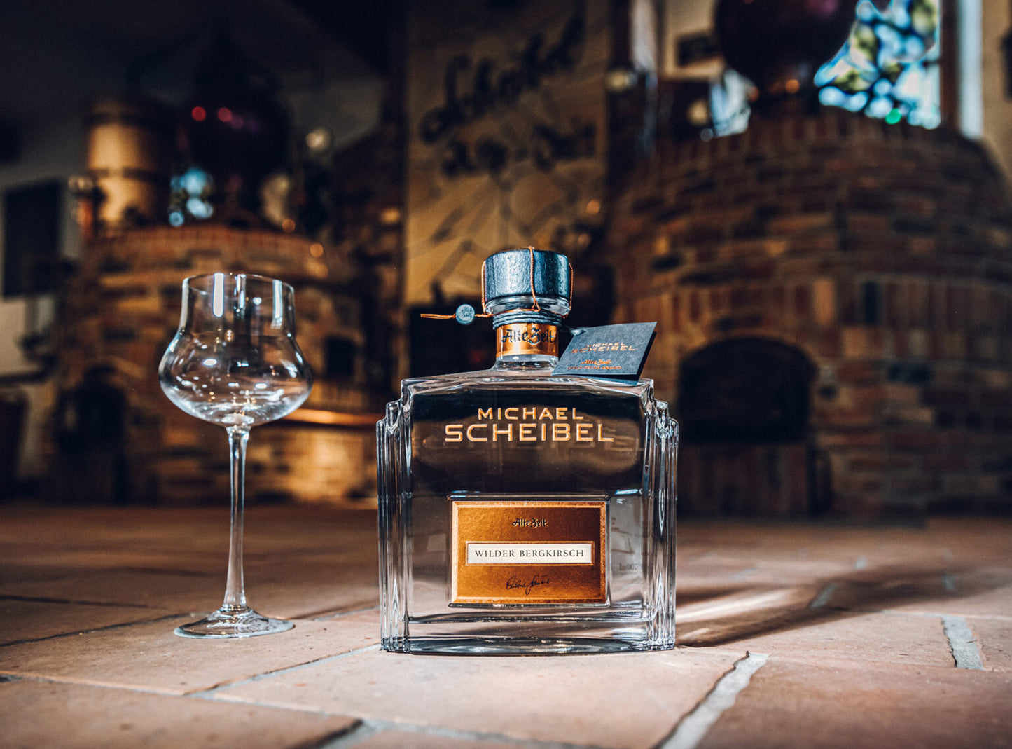 Scheibel Alte Zeit Wilder Bergkirsch 0,7L 44% vol.