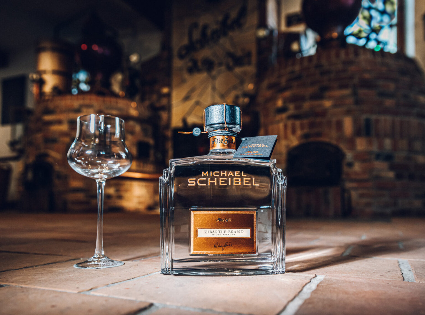 Scheibel Alte Zeit Zibärtle Brand 0,7L 44% vol.