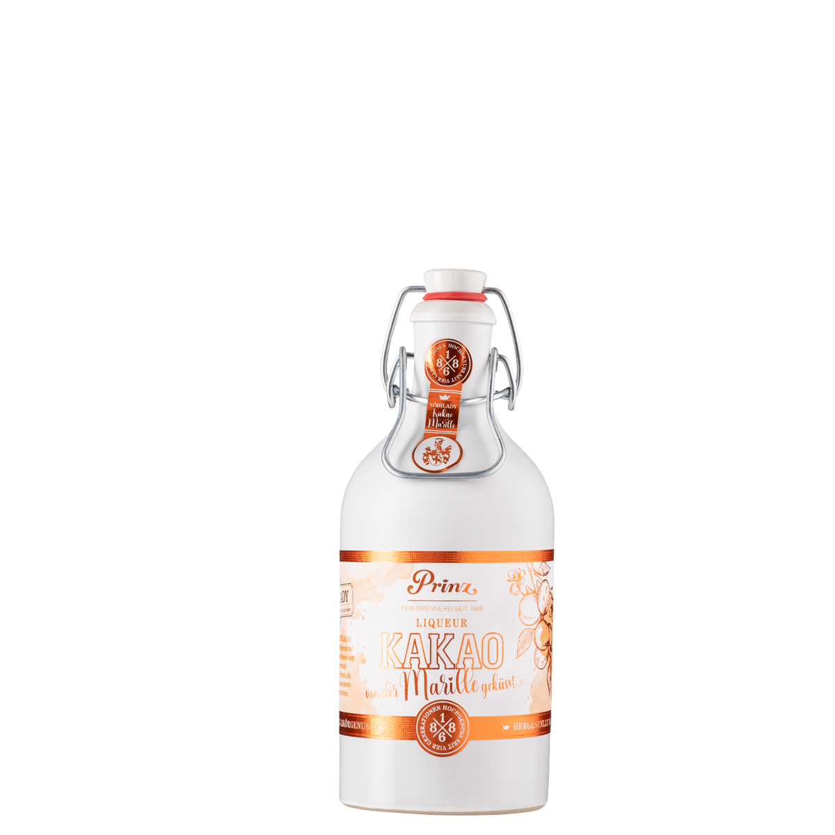 Prinz Nobilady Kakao-Marillen Liqueur 17,7 % vol. 0,5l