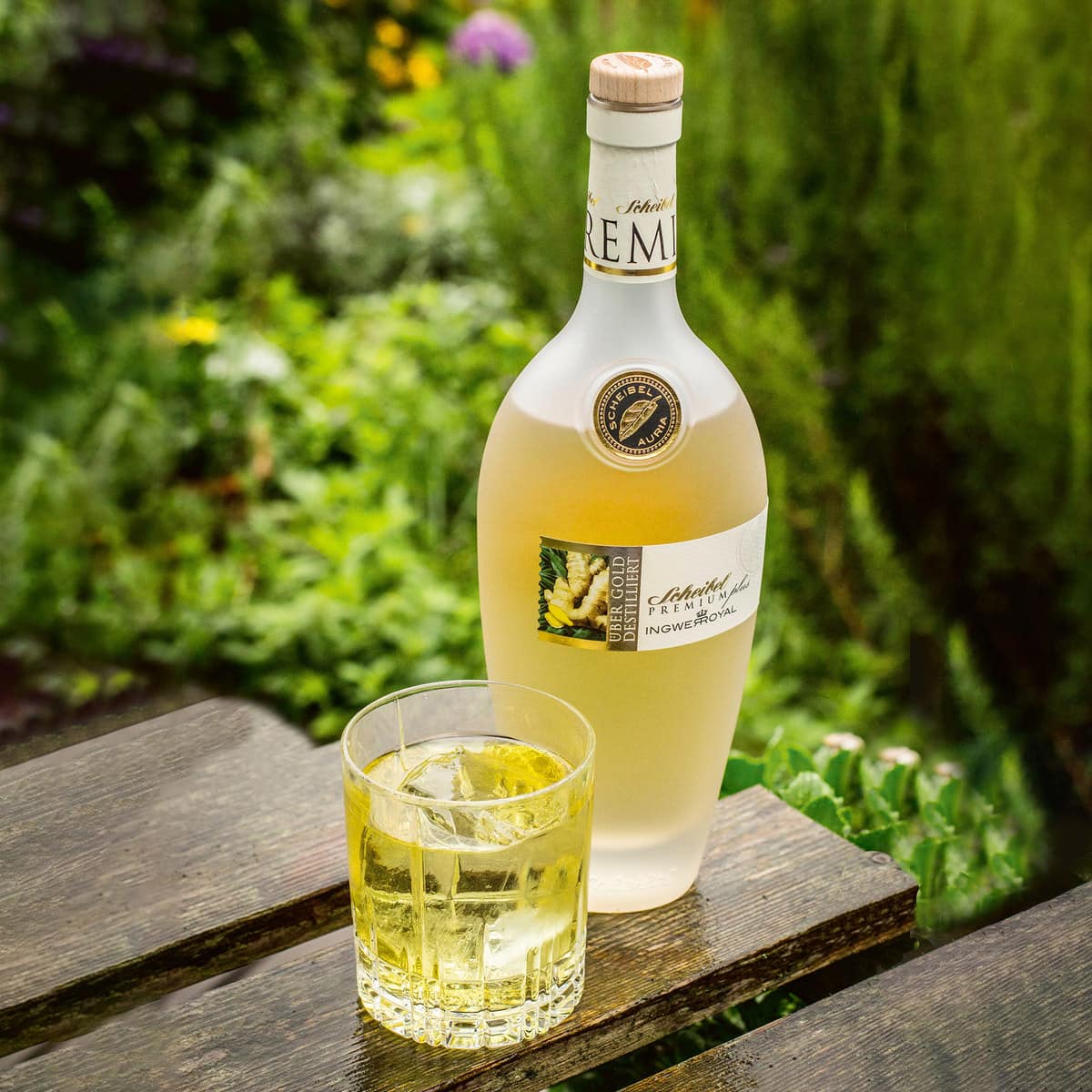 Scheibel PREMIUMplus Ingwer-Royal 0,7L 40% vol. + Probe 0,02l