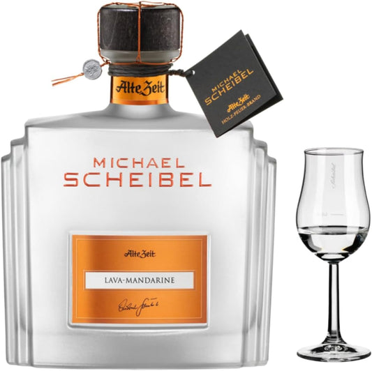 Scheibel Lava - Mandarine 0,7l + Scheibel Aroma Glas