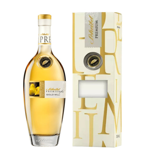 Scheibel Gold-Willi 0,7L 40% vol. mit Geschenkbox