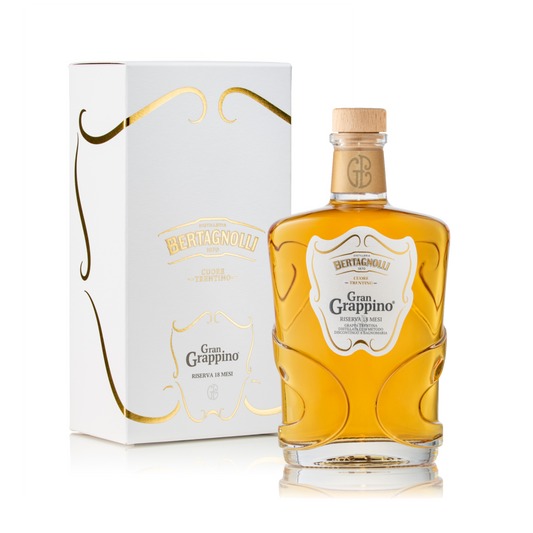 Brennerei Bertagnolli - Grappa Gran Grappino Barrique - Flasche 0,70 Liter - 42% Vol.