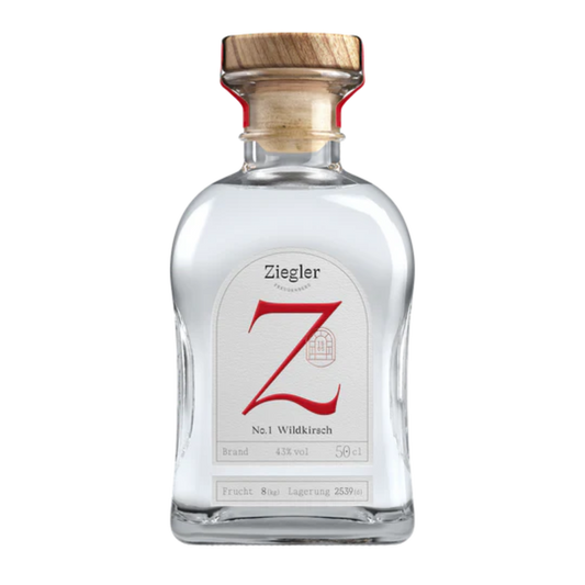Ziegler No. 1 Wildkirsch Obstbrand 43% 0,5l